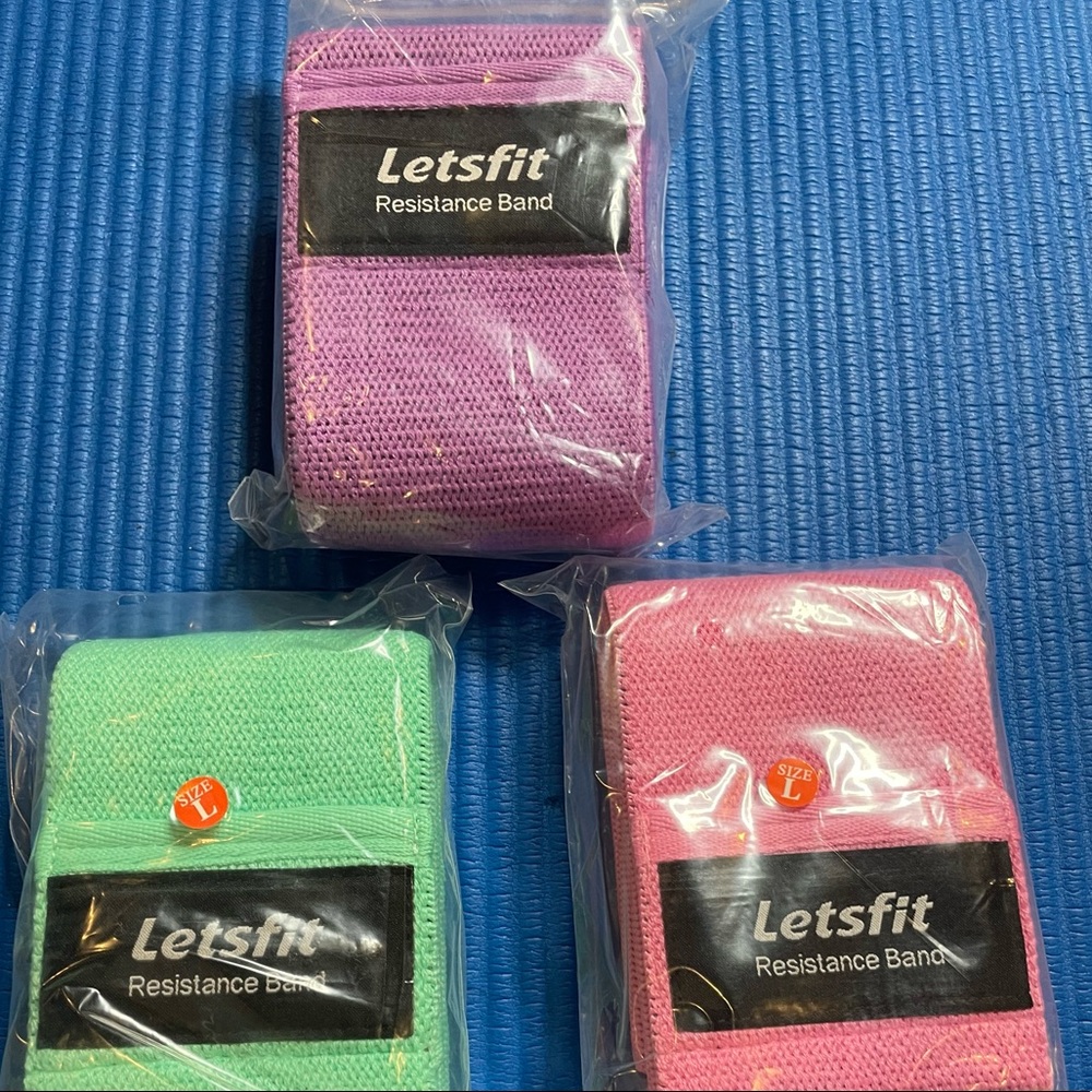 Exercise Resistance Bands for Women, 3 Levels Booty Bands for Legs and Butt